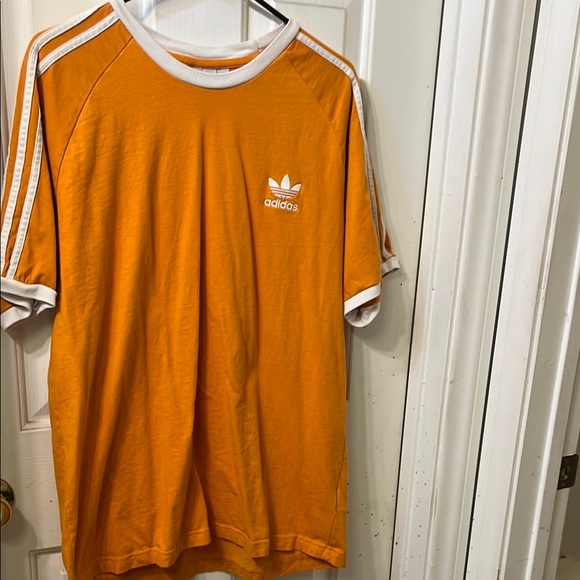 Adidas Men's Orange Shirt - Picture 1 of 2